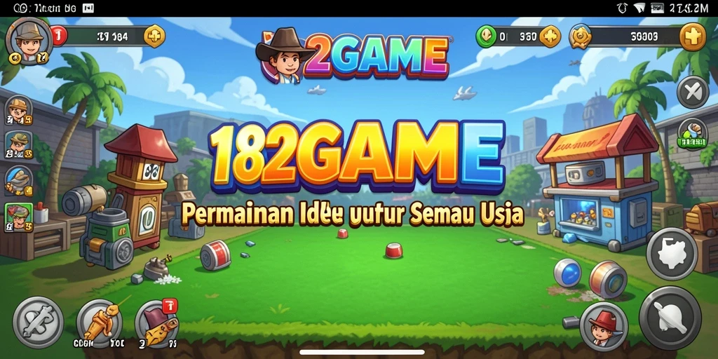 Screenshot gameplay 182GAME menampilkan aktivitas seru dalam permainan Idle.