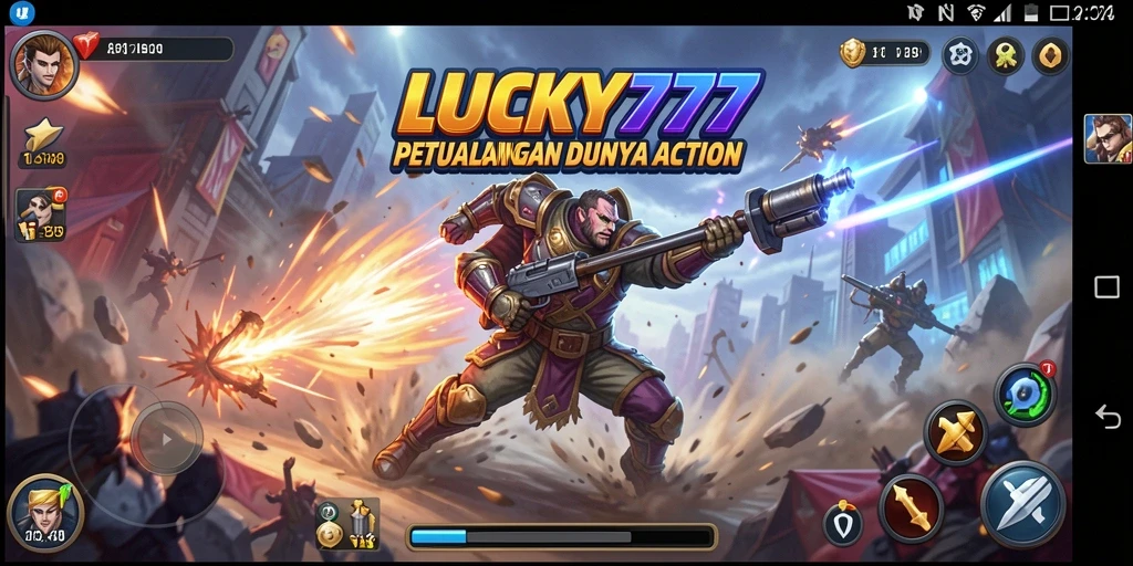 Tangkapan layar LUCKY777 menunjukkan aksi gameplay yang seru dan mendebarkan.