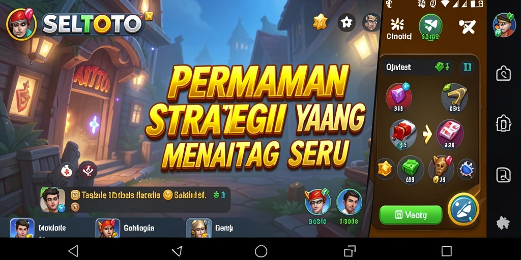 Screenshot gameplay dari SELTOTO yang menunjukkan strategi yang mendebarkan.