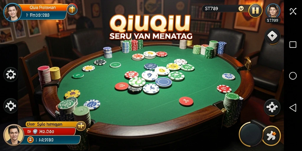 Screenshot ST789 menampilkan gameplay QiuQiu yang seru.