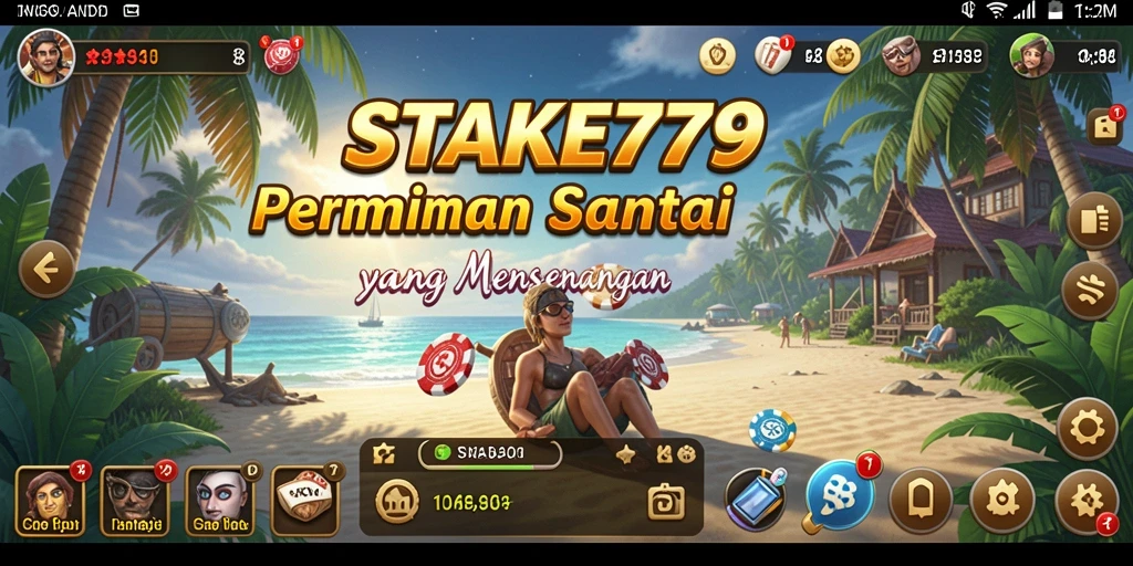Tangkapan layar menunjukkan gameplay seru dan interaktif STAKE779.